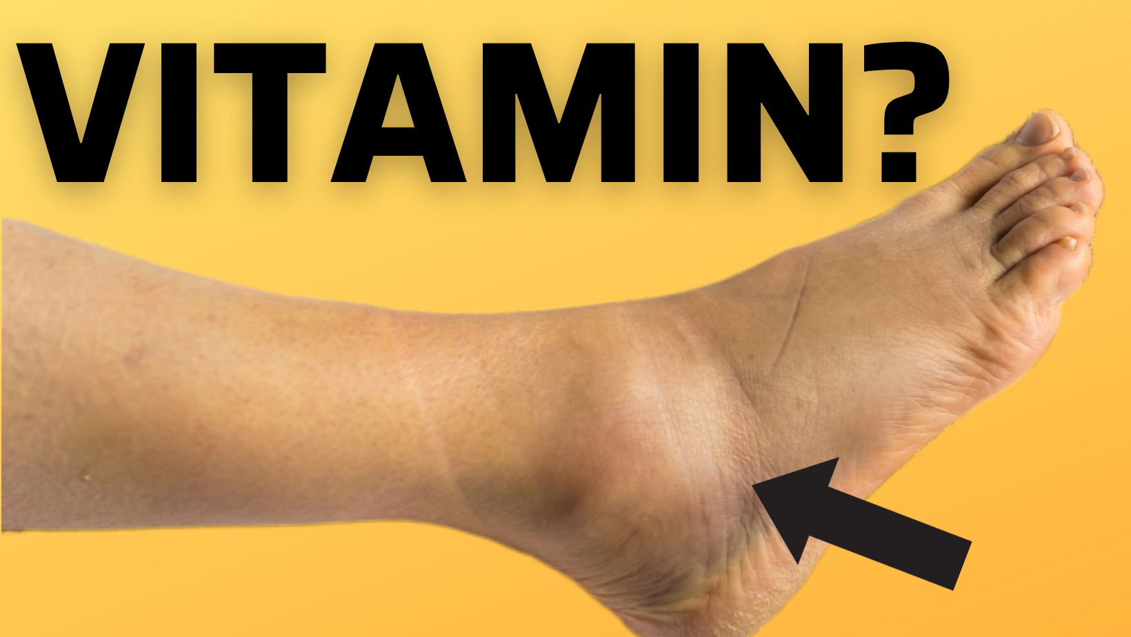 The most important vitamins for the complete elimination of swelling of